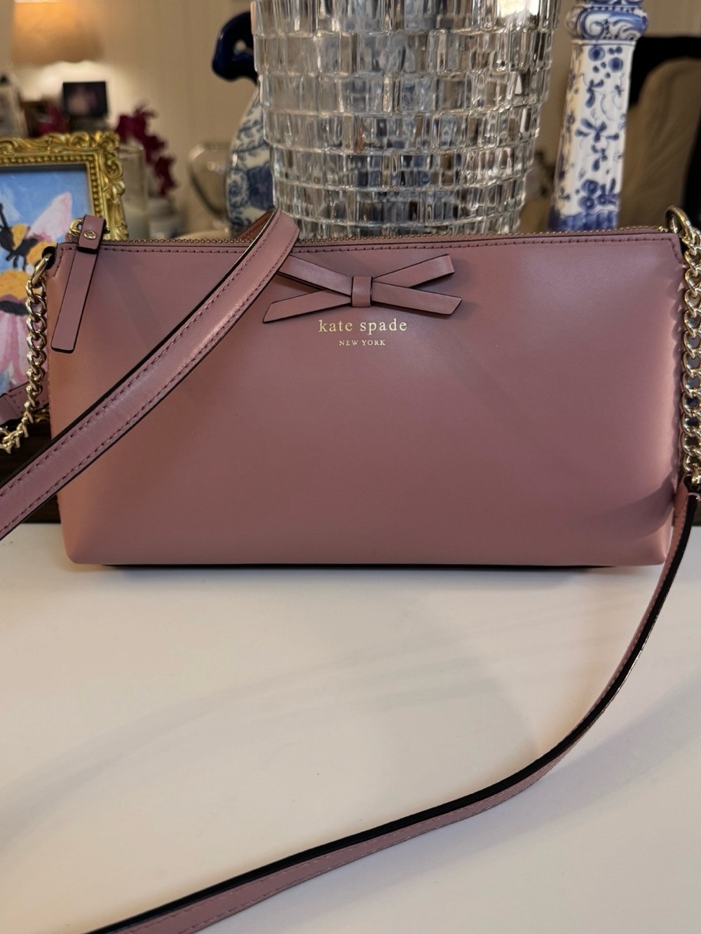 🩷 NWOT KATE SPADE SAWYER STREET DECLAN DUSTY PEONY!